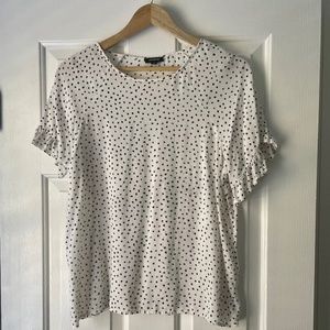 Polka dot blouse